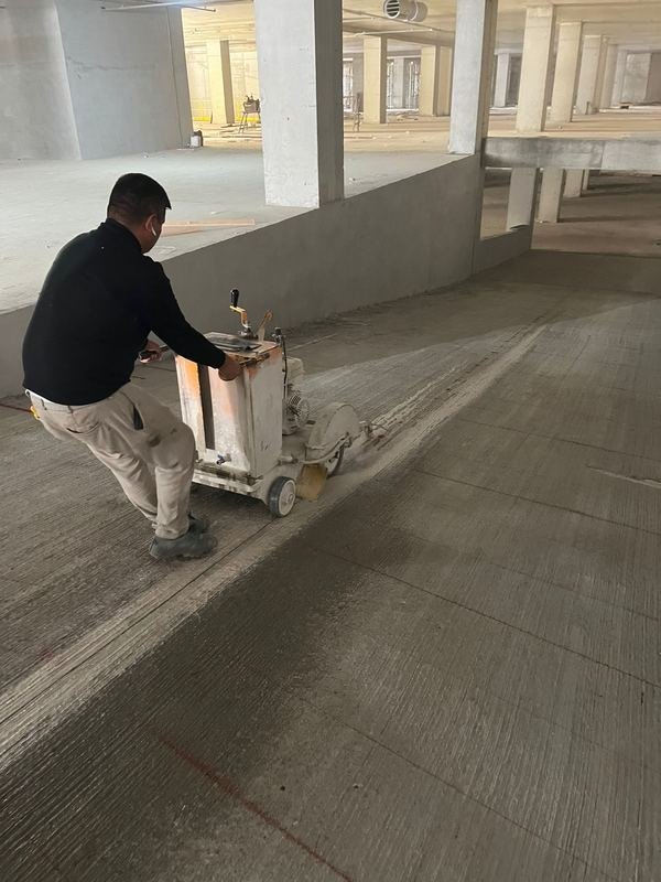Perdahlı beton yüzey uygulaması